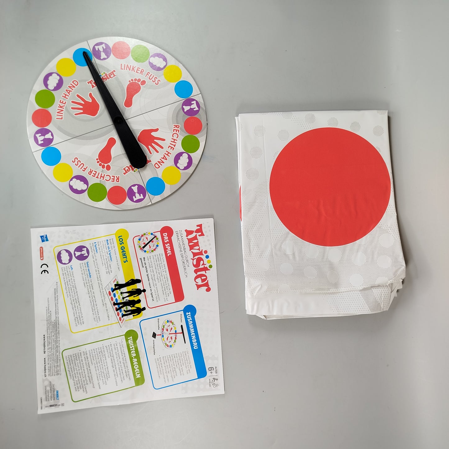 HABA & Hasbro Käseparty & Twister – Familienspiel-Set