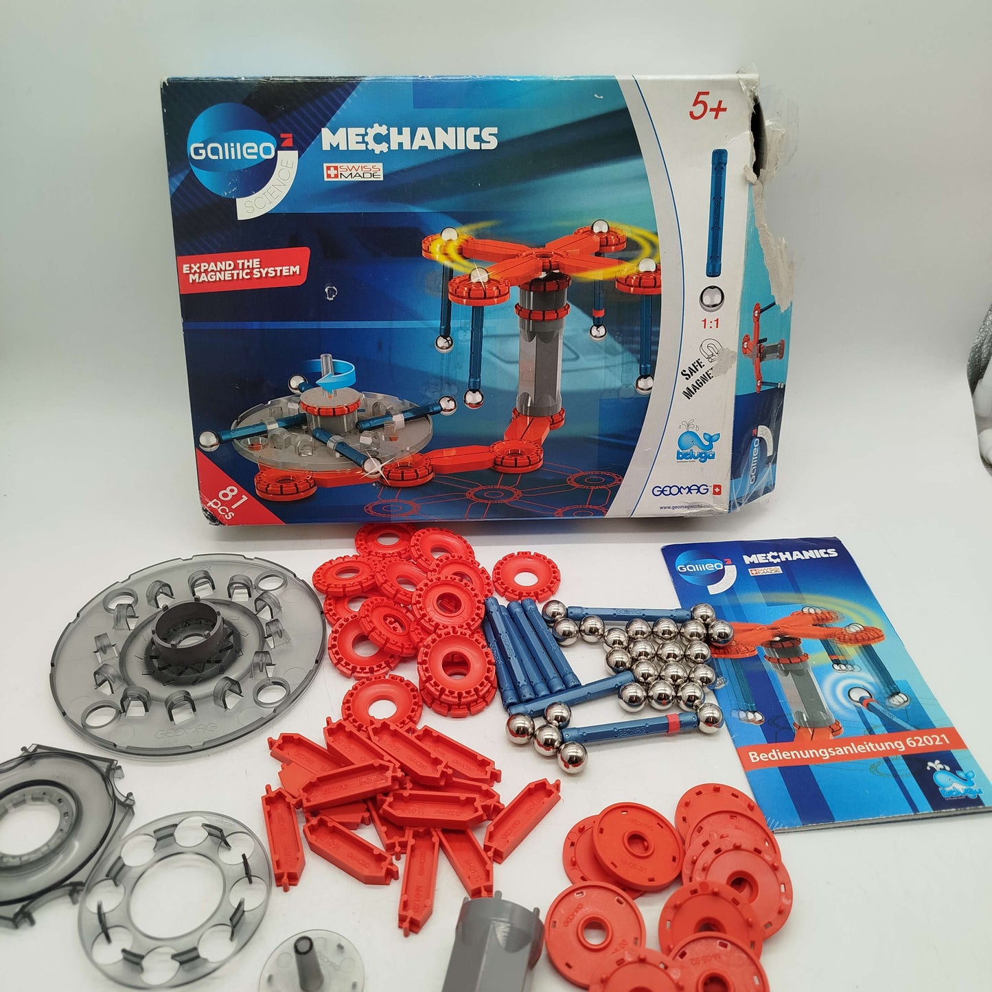Geomag Galileo 62021 🧱✨ Baukasten, gebraucht, ab 6 7 8 Jahre | ✅ geprüft