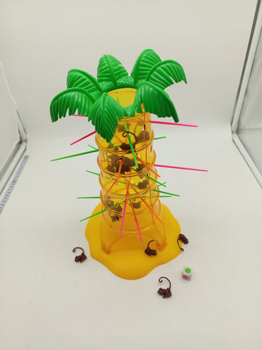 Mattel Games S.O.S. Affenalarm – Geschicklichkeits-Brettspiel, OVP