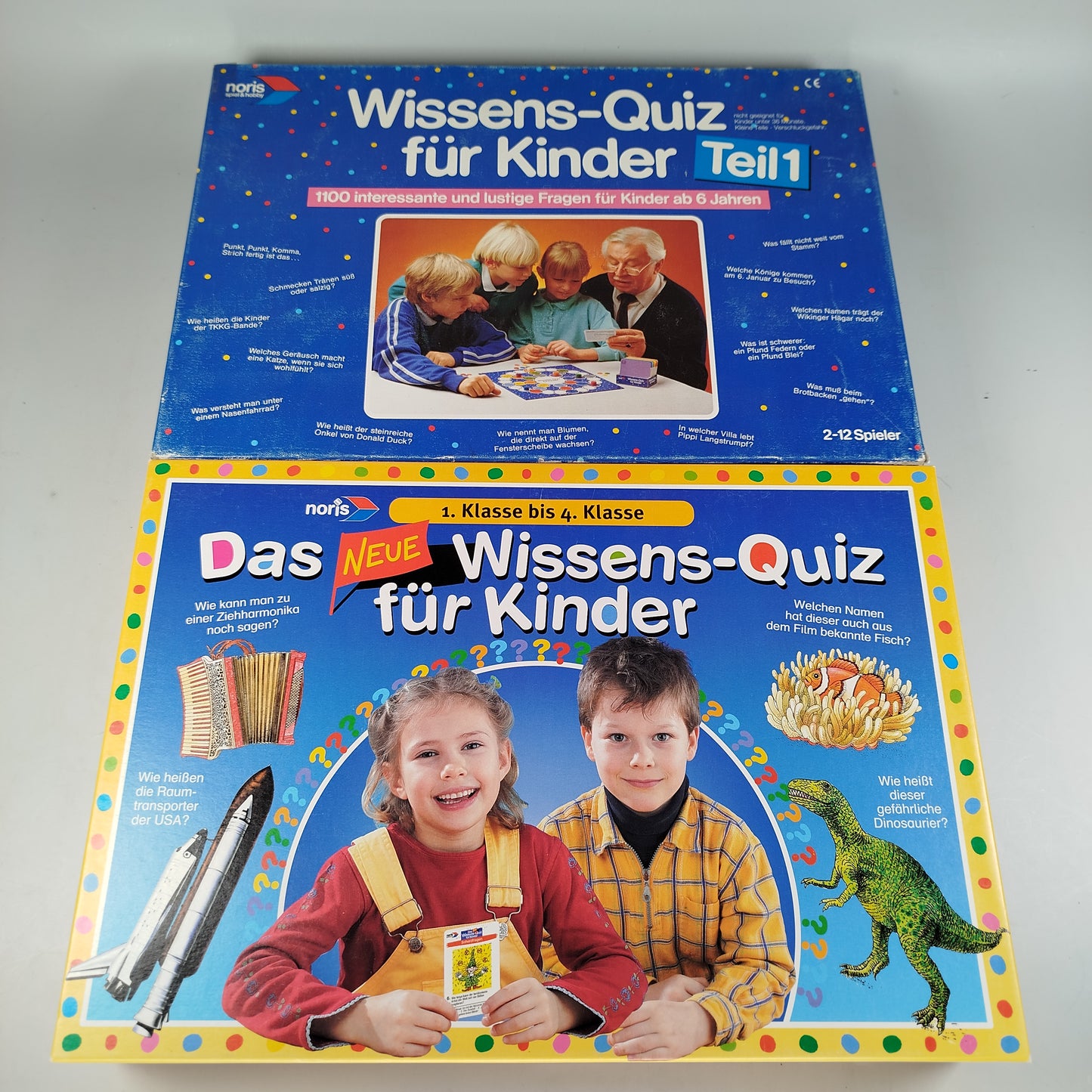 Noris Wissens-Quiz für Kinder - Spiele-Bundle