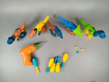 Dinosaurier Montage Spielzeug – Set von 5
