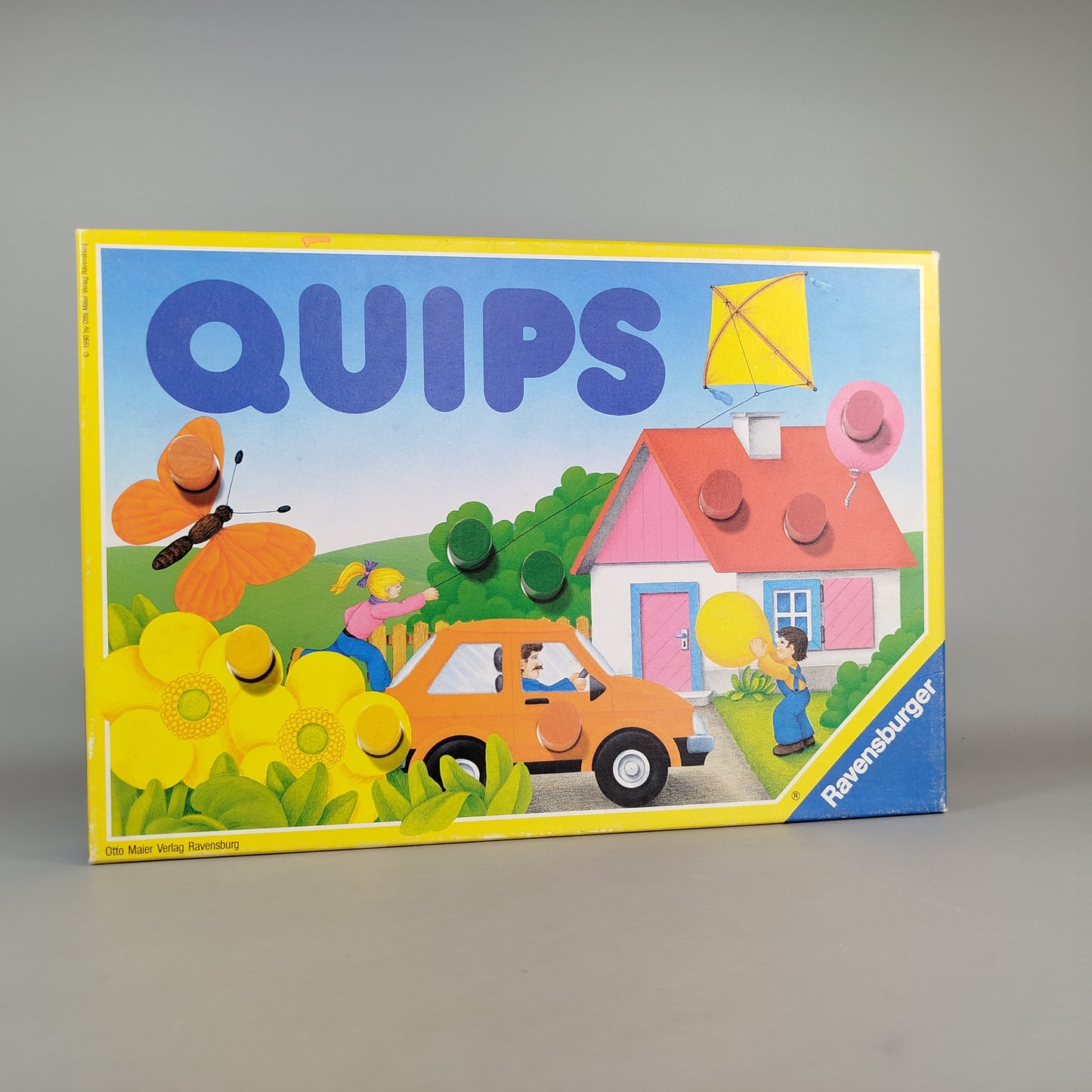 Ravensburger QUIPS Brettspiel – Komplettset, gut erhalten