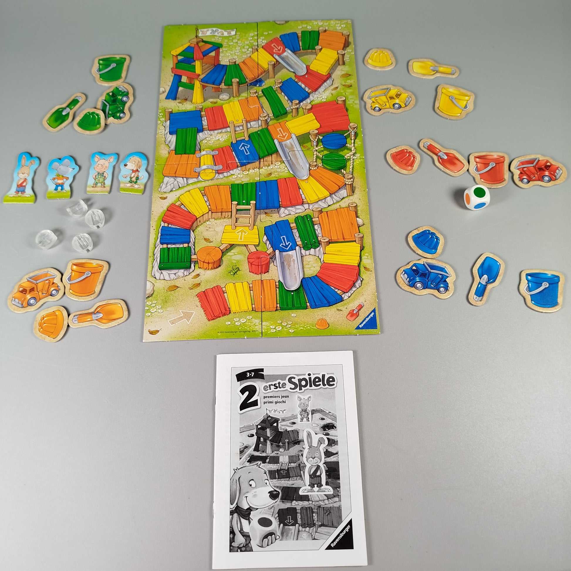 Ravensburger Brettspiel-Set – Plitsch-Platsch Pinguin & 2 Erste Spiele