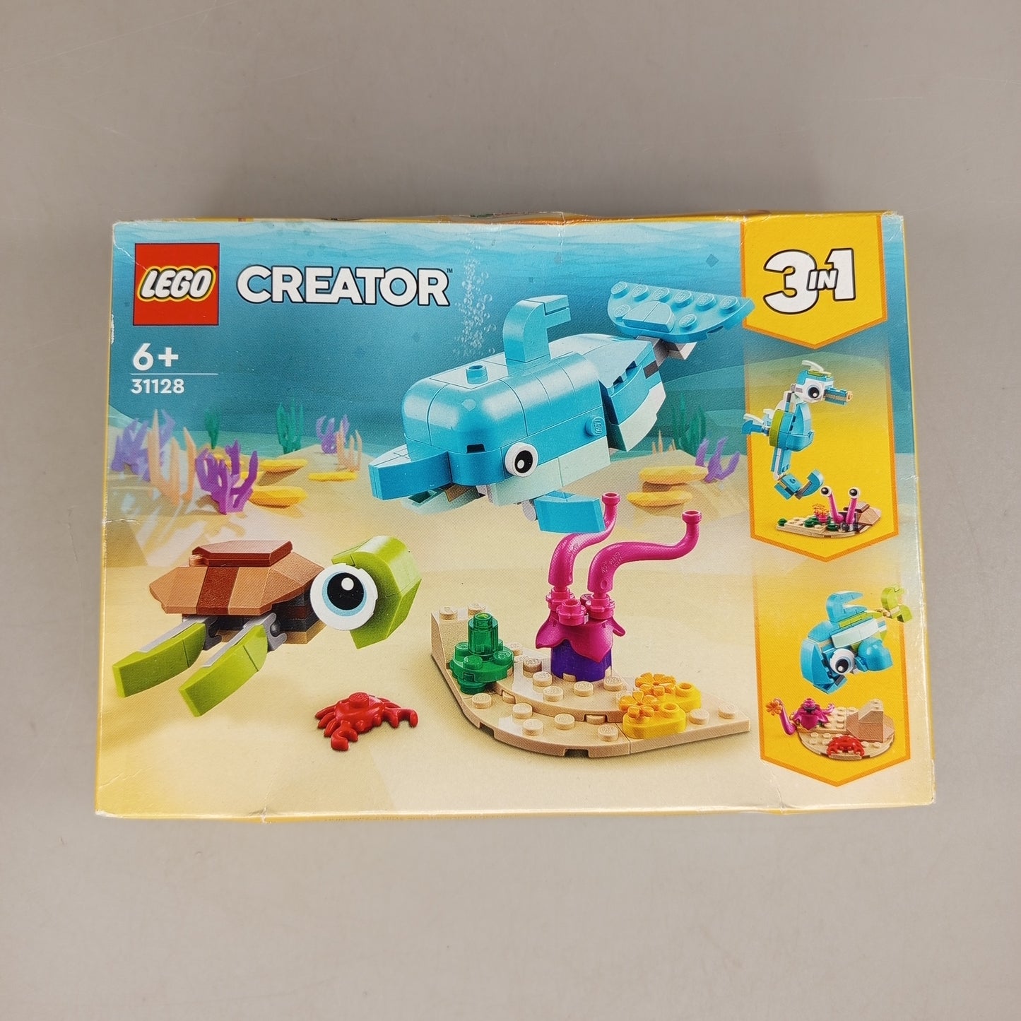 LEGO Creator 3-in-1 31128 Ozeantiere Set, OVP, neuwertig