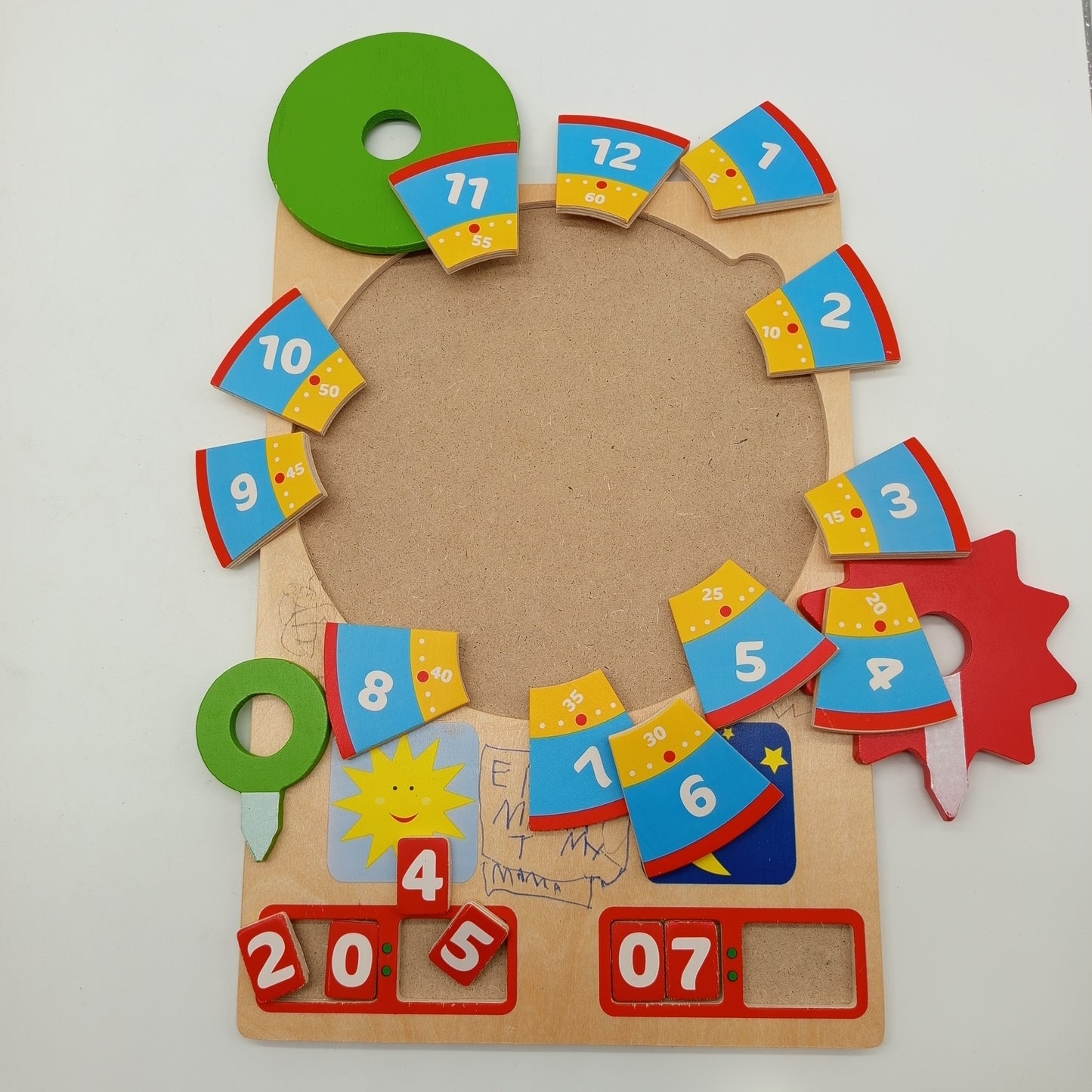 Playtive Junior Lernuhr Puzzle – Lernspiel mit 87 Teilen, OVP