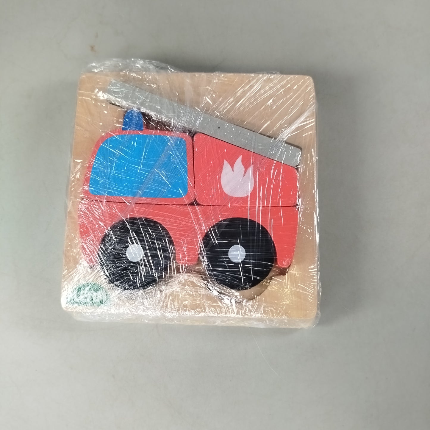 Bundle Bauernhof Lernuhr Feuerwehr Set von 3 Holzpuzzle