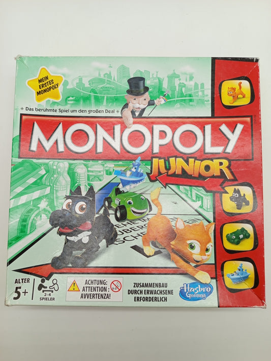 Hasbro Monopoly Junior – Mein erstes Monopoly, Brettspiel, OVP