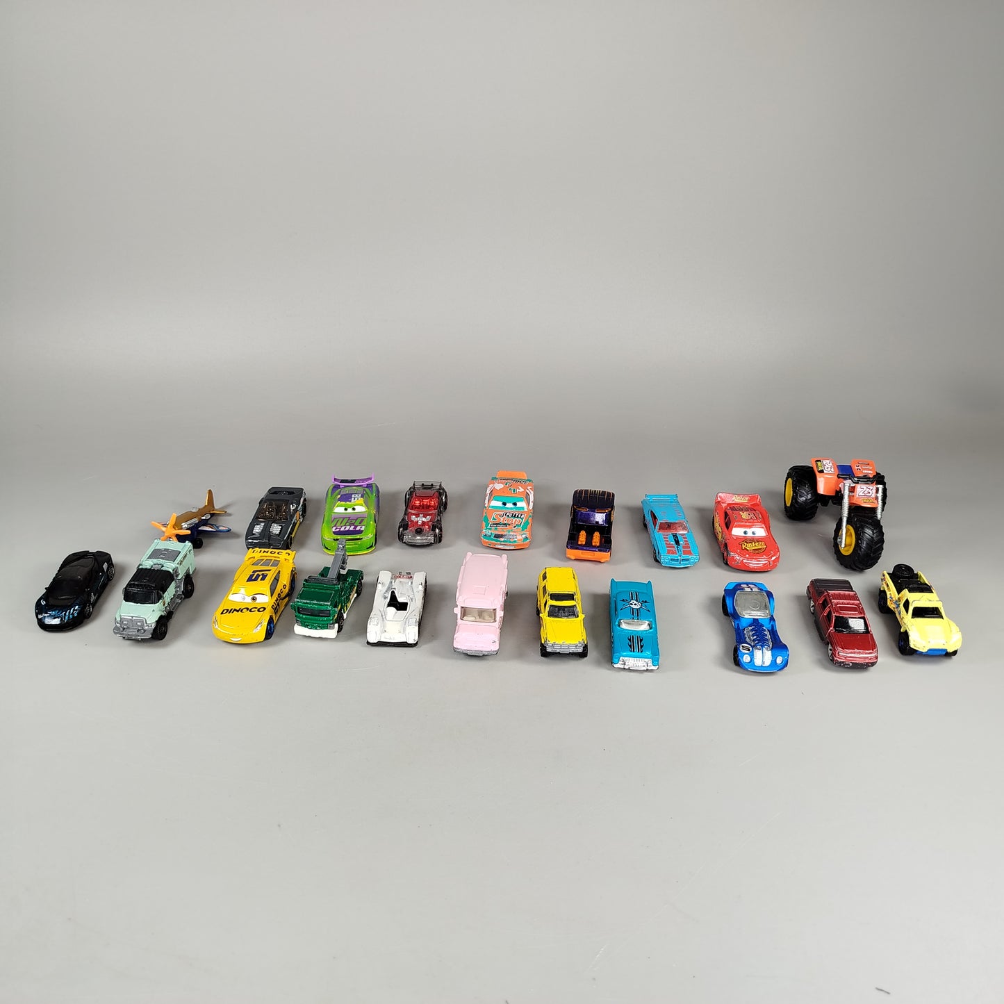 Mattel Disney Pixar Cars Konvolut - 20 Fahrzeuge, gut erhalten