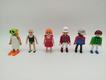 Playmobil Figuren Set von 12 – Berufe und Freizeit