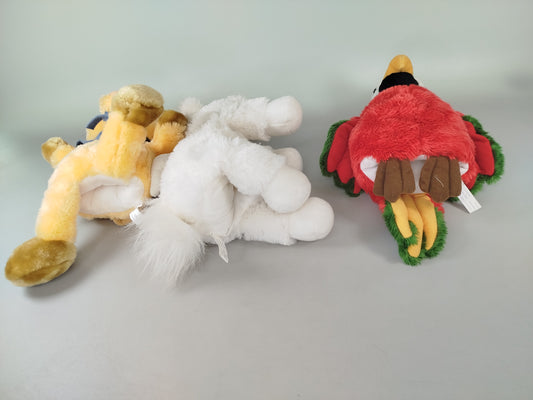 Bastilon Handpuppen-Set - Schwein, Papagei & Einhorn