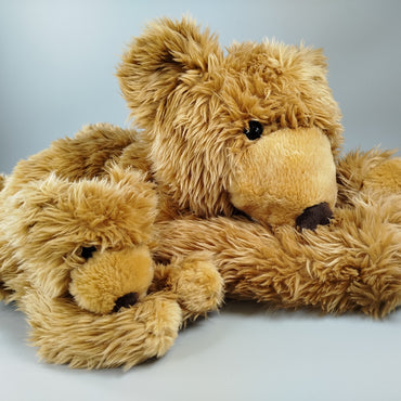 Bauer Plüschtier Set - großer und kleiner Bär