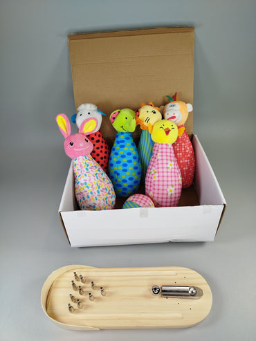 Bowling Spielset – Twiddlers & Small Foot, Set von 2