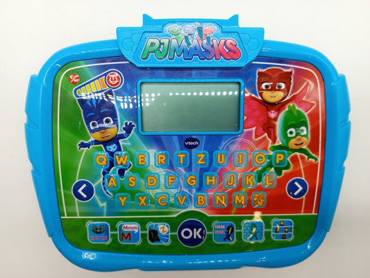 VTech Lern-Tablet PJ Masks – QWERTZ-Tastatur, interaktives Lernspielgerät