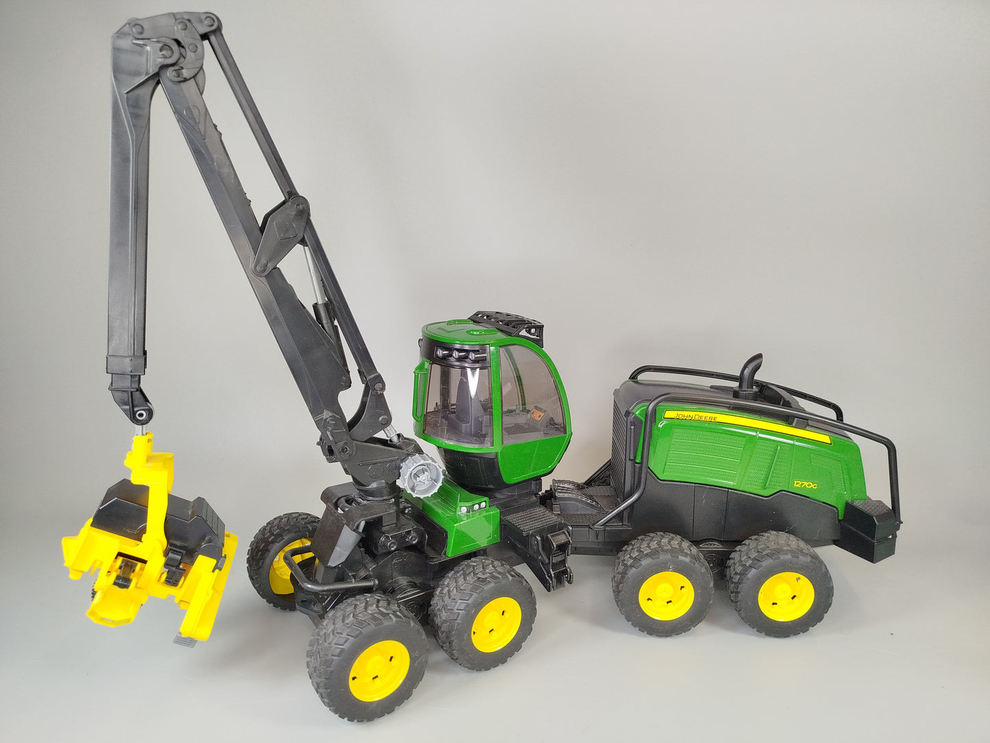Forstwirtschafts-Spielset von John Deere und Playmobil