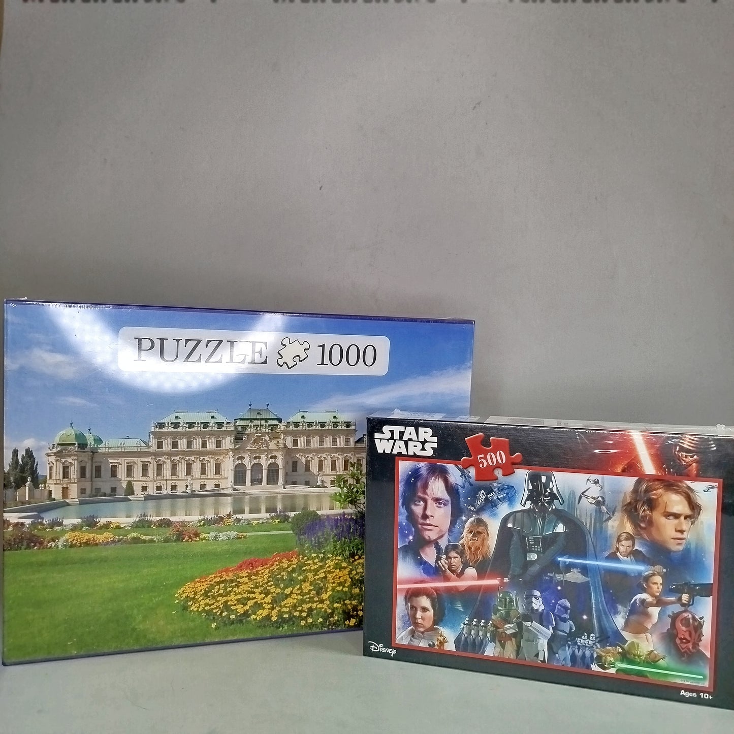 Puzzle Set - Belvedere 1000 Teile & Star Wars 500 Teile