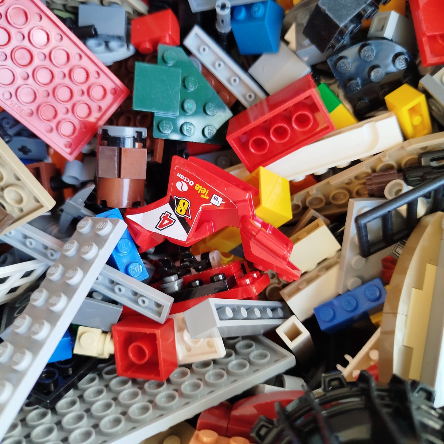 LEGO Konvolut ca. 3 kg, gemischte Teile, gut erhalten