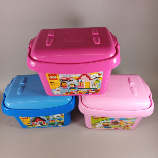 LEGO Aufbewahrungsboxen Set 6161, 5585 – leer, Set von 3 Boxen