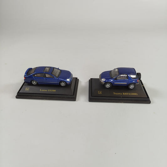 Modellauto-Set Lexus GS300 & Toyota RAV4 (2000)