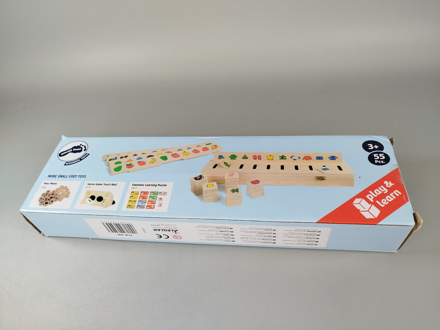Small Foot Sortierspiel Play & Learn 55 Teile