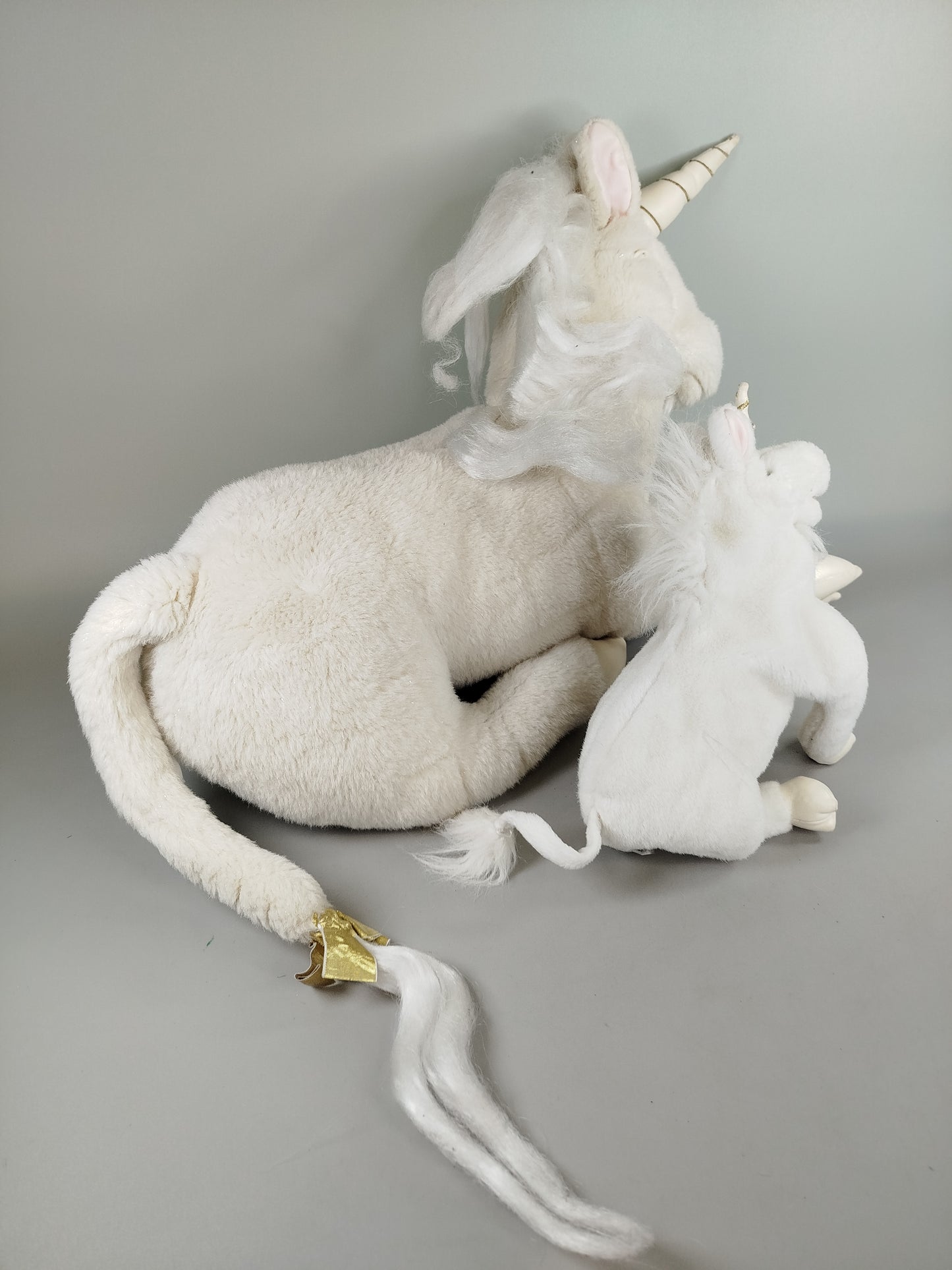 Folkmanis Handpuppen Set von 4 - Hexe, Babyadler, 2 Einhörner