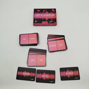 Gamely Games Kartenspiel – Laut & Lacherlich, Familienspiel OVP