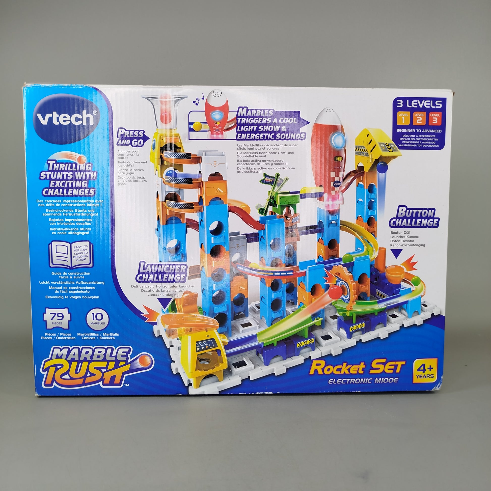 VTech Marble Rush Rocket Set – Teile fehlen, mit Anleitung