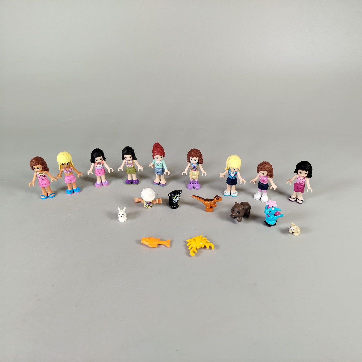 LEGO Friends Minifiguren Set von 17, wie neu