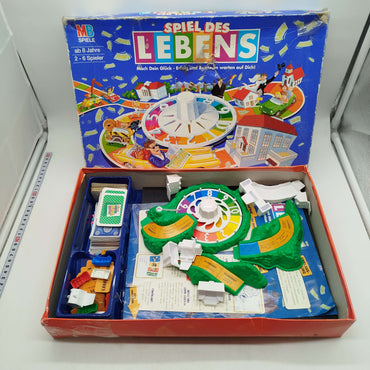 MB Spiele Spiel des Lebens Brettspiel, gebraucht, ab 6 7 8 Jahre | ✅ geprüft