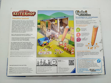 Ravensburger tiptoi Tier-Set Reiterhof, 5 Pferde, OVP, wie neu