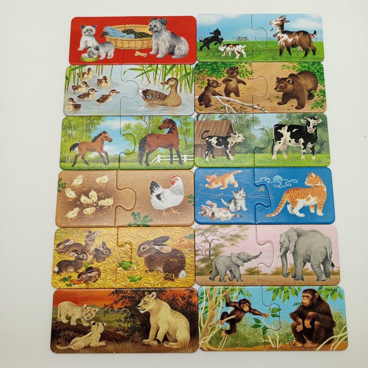 Ravensburger Lernspiel – Tiere und ihre Kinder Zuordnungsspiel