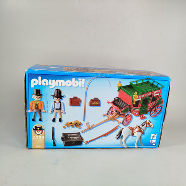 Playmobil Western Postkutsche mit Pferden und Figuren