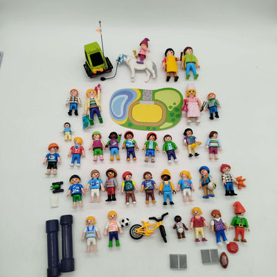 Playmobil Bundle Set von 34 Figuren & Zubehör, ab 3 4 5 Jahre | ✅ geprüft