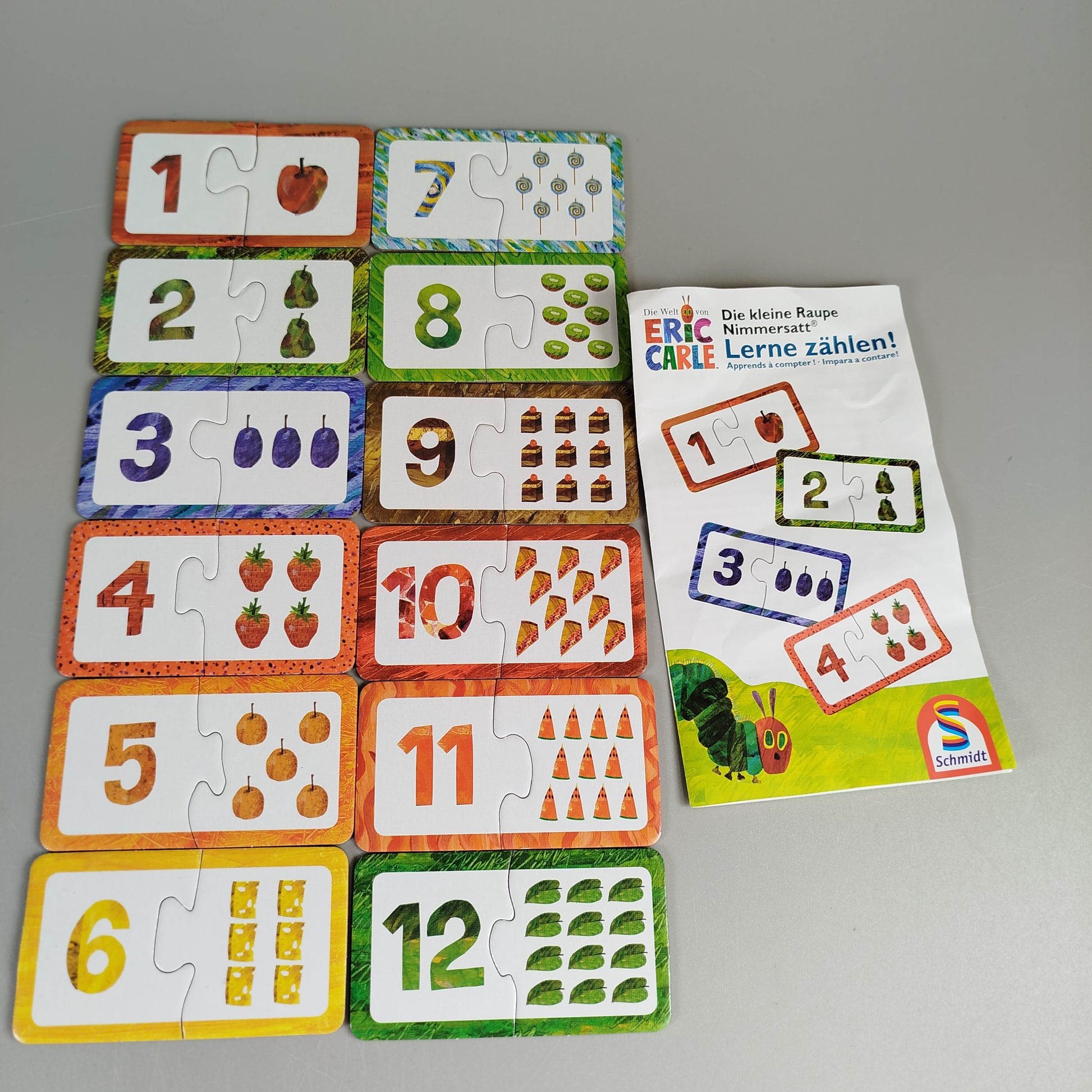 Spiele-Kollektion für Kinder - Froschspiel, Eric Carle - Set aus 3