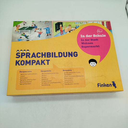 Finken Sprachbildung Kompakt Lernspiel, gebraucht, ab 6 7 8 Jahre | ✅ geprüft