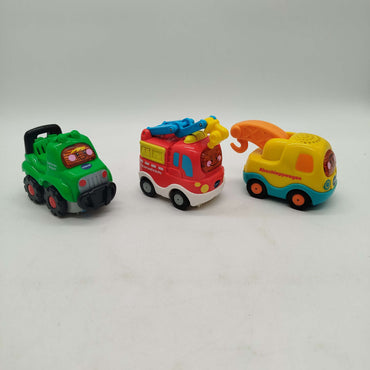 VTech Bundle 4er Feuerwehr & Heli, neuwertig, ab 3 4 5 Jahre | ✅ geprüft