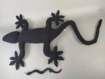 Verschiedene Marken Plüsch Eidechse und Sandtier Schlange, 100cm & 20cm