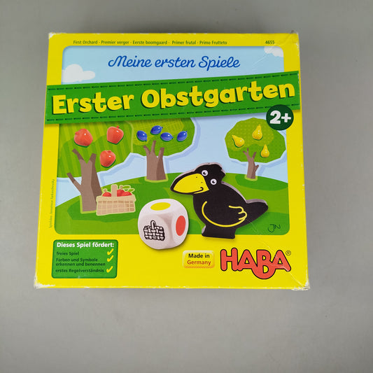HABA Erster Obstgarten Brettspiel, gebraucht, ab 2 3 4 Jahre | ✅ geprüft