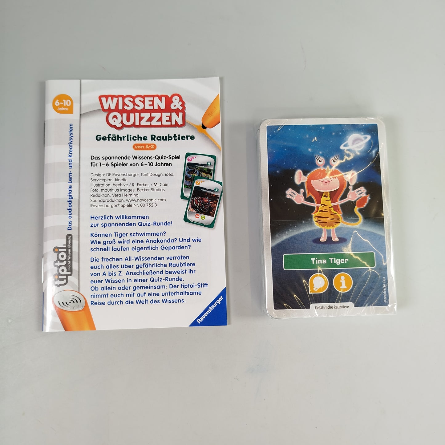 Ravensburger Tiptoi – Musikschule & Wissenquiz Kartenspiel Bundle