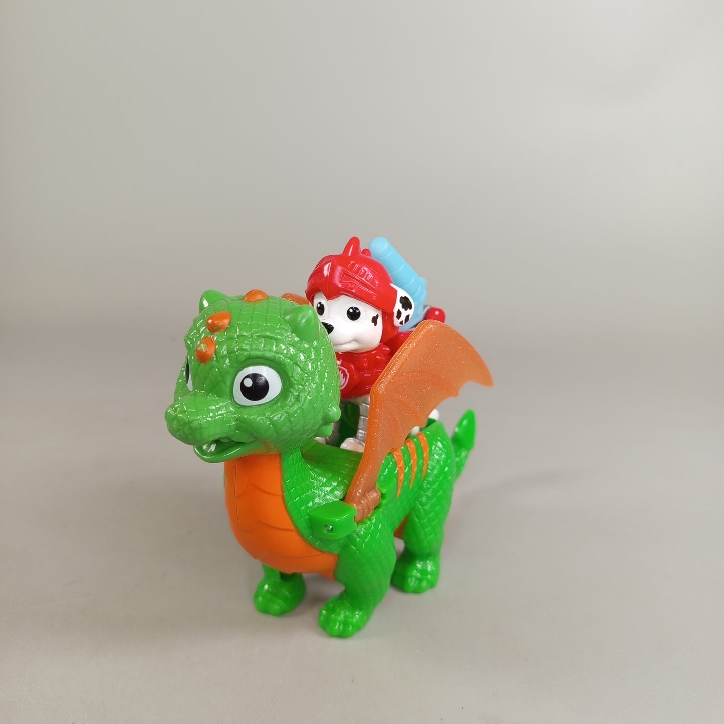 PAW Patrol Figuren-Set – Drache & Feuerwehrhund Marshall, neuwertig