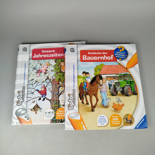 Bundle Ravensburger 2x TipToi Bücher Set, gebraucht, ab 3 Jahre