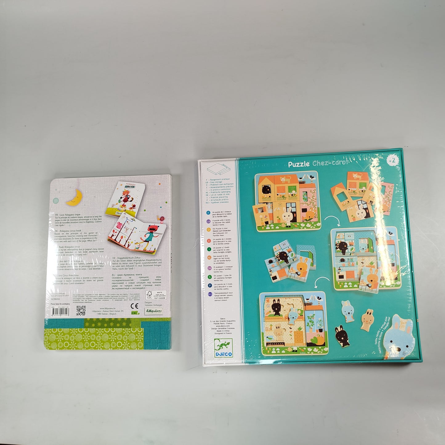 Djeco Chez-Carrot Puzzle – mit OVP, vollständig, gebraucht