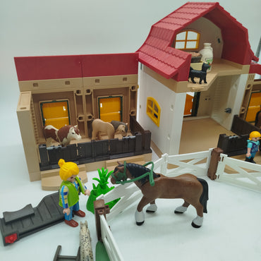 Playmobil Ponyhof 6927 Spielset, gebraucht, ab 6 7 8 Jahre | ✅ geprüft
