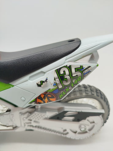 Kawasaki KLX 140 Modellmotorrad Spielzeugfahrzeug mit Sound, guter Zustand