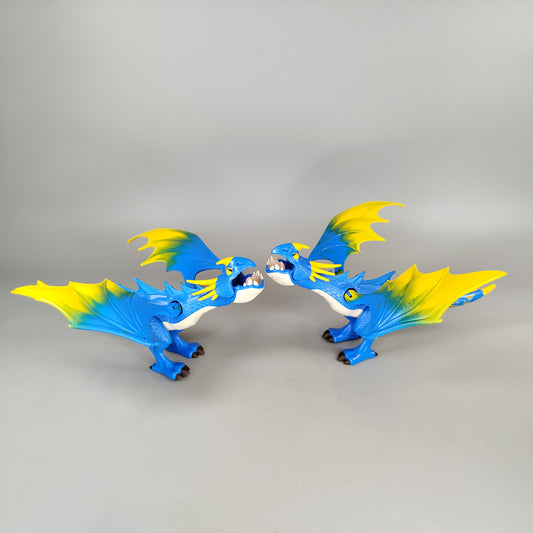 Playmobil Drache– zweiköpfig aus Drachenzähmen, wie neu