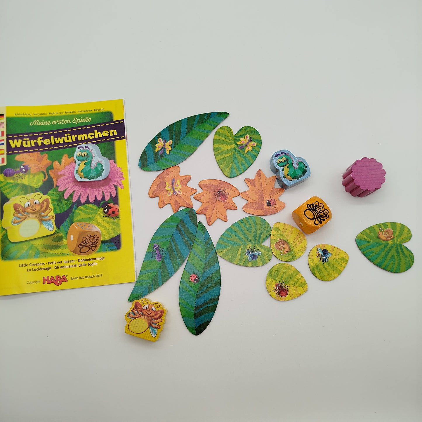 HABA Brettspiel - Erster Obstgarten & Würfelwürmchen