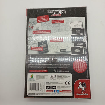 Pegasus Spiele MicroMacro Crime City – Krimispiel, OVP, neu