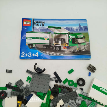 LEGO City 7733 LKW & Gabelstapler 🧱✨, gebraucht, ab 6 7 8 Jahre | ✅ geprüft