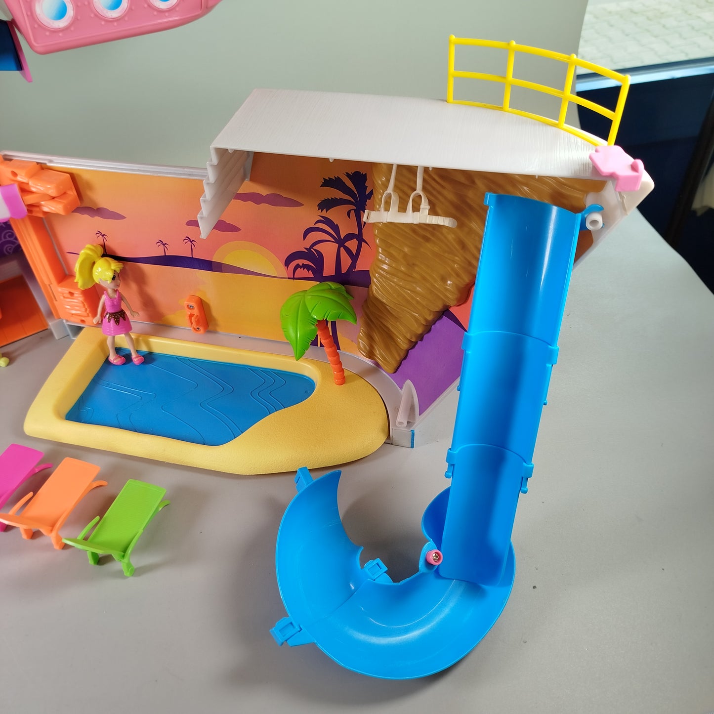 Polly Pocket Traumschiff Spielset, Figuren enthalten, guter Zustand