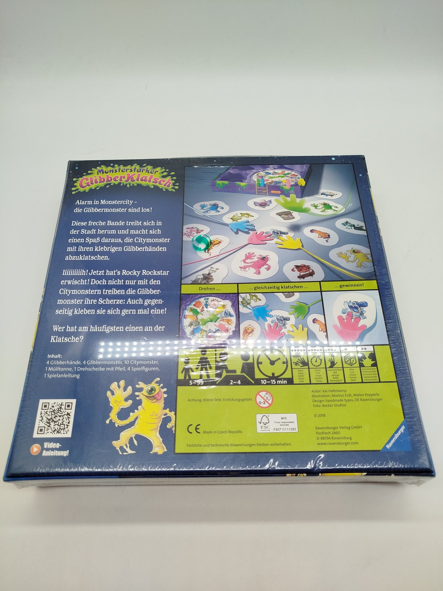 Ravensburger Monsterspiel - GlibberKlatsch - Neu