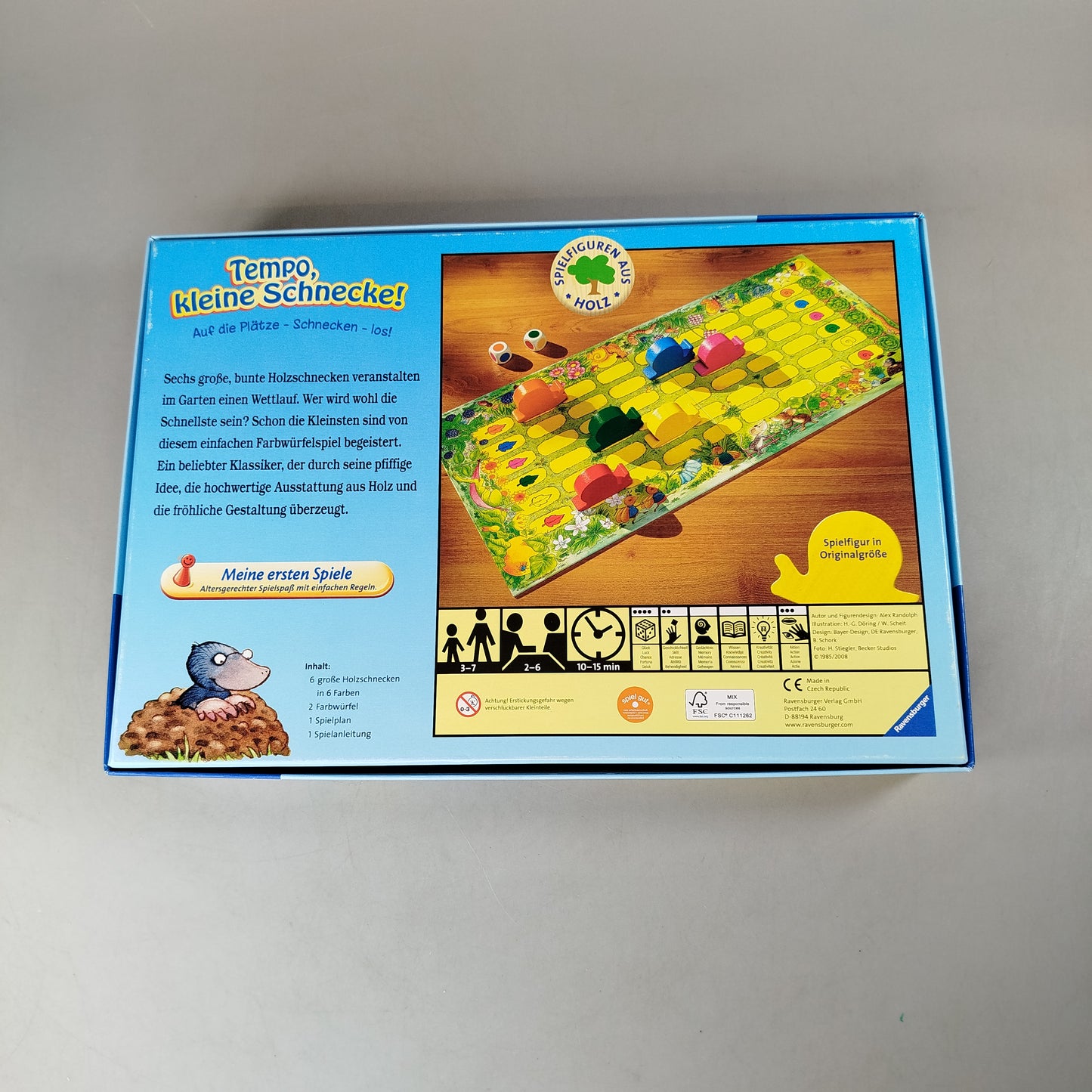 Ravensburger Tempo, kleine Schnecke! Brettspiel